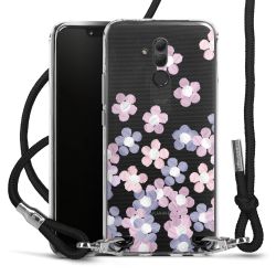 Carry Case Transparent Fabric black/silver