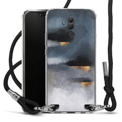 Carry Case Transparent Fabric black/silver