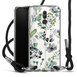 Carry Case Transparent Fabric black/silver