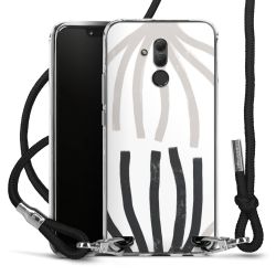 Carry Case Transparent Fabric black/silver