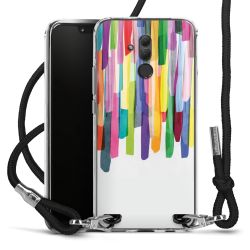 Carry Case Transparent Fabric black/silver