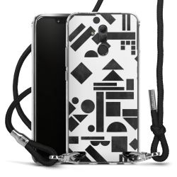 Carry Case Transparent Fabric black/silver