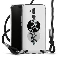 Carry Case Transparent Fabric black/silver