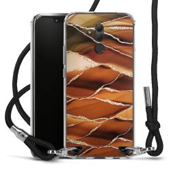 Carry Case Transparent Fabric black/silver