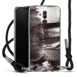 Carry Case Transparent Fabric black/silver