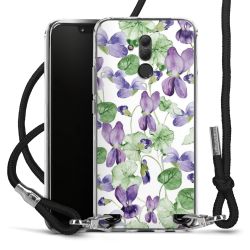 Carry Case Transparent Fabric black/silver