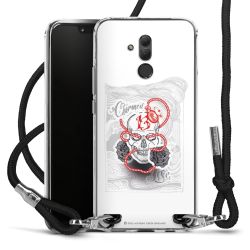 Carry Case Transparent Fabric black/silver