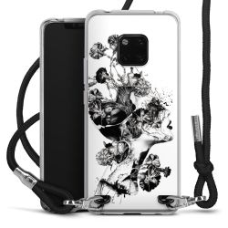 Carry Case Transparent Fabric black/silver