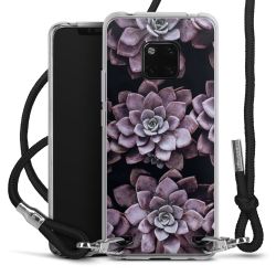 Carry Case Transparent Fabric black/silver