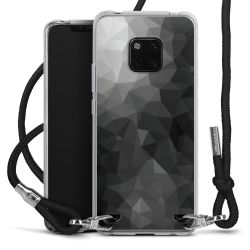 Carry Case Transparent Fabric black/silver