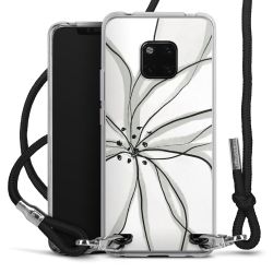 Carry Case Transparent Fabric black/silver