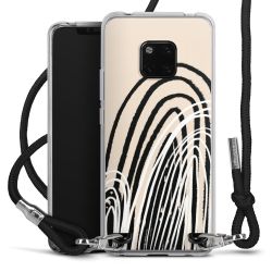 Carry Case Transparent Fabric black/silver