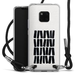 Carry Case Transparent Fabric black/silver