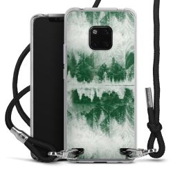 Carry Case Transparent Fabric black/silver