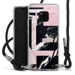 Carry Case Transparent Fabric black/silver