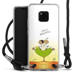 Carry Case Stoff schwarz/silber