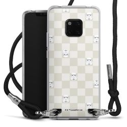 Carry Case Stoff schwarz/silber