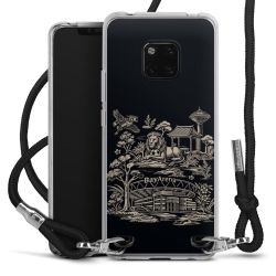 Carry Case Stoff schwarz/silber