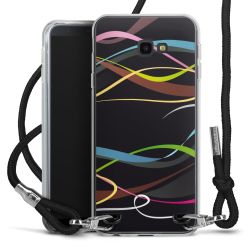 Carry Case Transparent Fabric black/silver