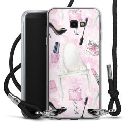 Carry Case Transparent Fabric black/silver