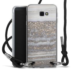 Carry Case Transparent Fabric black/silver