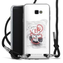 Carry Case Transparent Fabric black/silver