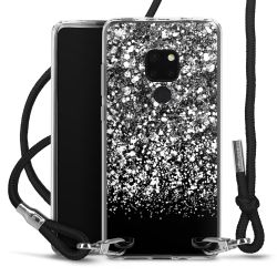 Carry Case Transparent Fabric black/silver