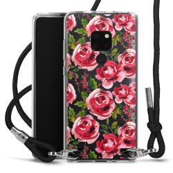 Carry Case Transparent Fabric black/silver