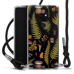 Carry Case Transparent Fabric black/silver