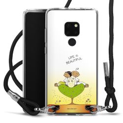 Carry Case Stoff schwarz/silber