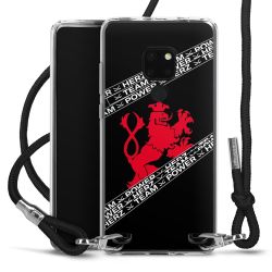 Carry Case Stoff schwarz/silber