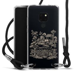 Carry Case Stoff schwarz/silber