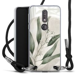 Carry Case Transparent Fabric black/silver