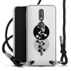 Carry Case Transparent Fabric black/silver