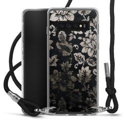 Carry Case Transparent Fabric black/silver