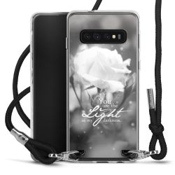 Carry Case Transparent Fabric black/silver