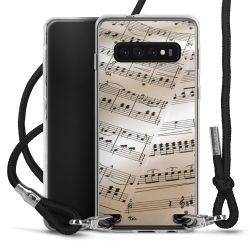 Carry Case Transparent Fabric black/silver