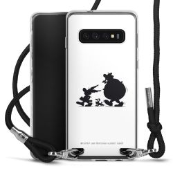 Carry Case Stoff schwarz/silber