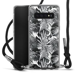 Carry Case Transparent Fabric black/silver