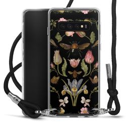 Carry Case Transparent Fabric black/silver