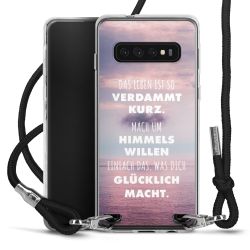 Carry Case Stoff schwarz/silber