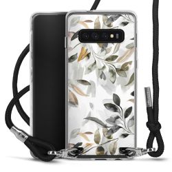 Carry Case Transparent Fabric black/silver