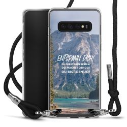 Carry Case Stoff schwarz/silber