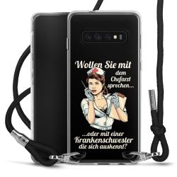 Carry Case Stoff schwarz/silber