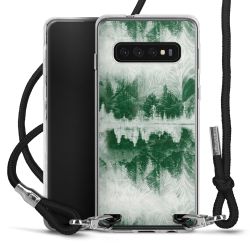 Carry Case Transparent Fabric black/silver