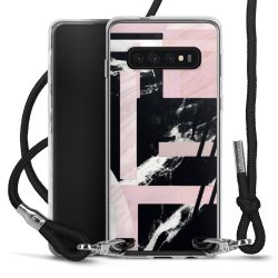 Carry Case Transparent Fabric black/silver