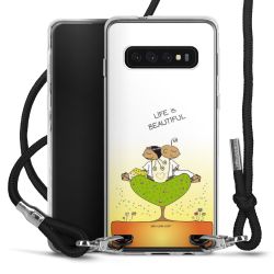 Carry Case Stoff schwarz/silber