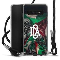 Carry Case Stoff schwarz/silber