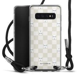 Carry Case Stoff schwarz/silber