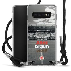 Carry Case Stoff schwarz/silber